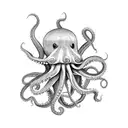 Octopus  tattoo design idea
