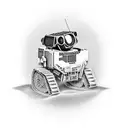 Bota con planta de la película "Wall-E"  tattoo design idea