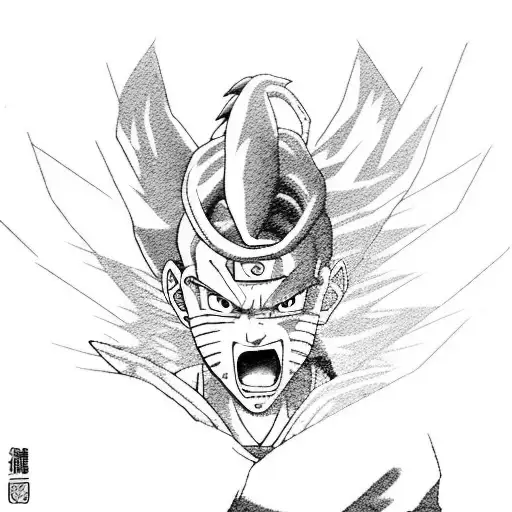 naruto/ Avatar the last air bender/ Dragon Ball Z/ Japanese/ Australian tattoo design idea