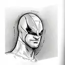 daredevil comics tattoo design idea