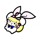 ribbon with charms tattoo design idea