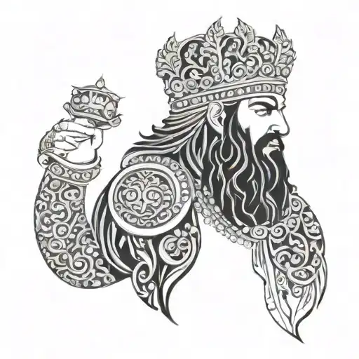 persian  king cyrus  Faro Wahar tattoo design idea