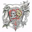 writting on torso  tattoo design idea