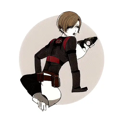 resident evil sleeve tattoo design idea