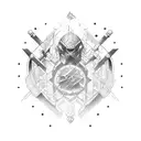 destiny with DNA  tattoo design idea