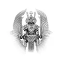 Centurion tattoo design idea