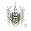 Centurion tattoo design idea