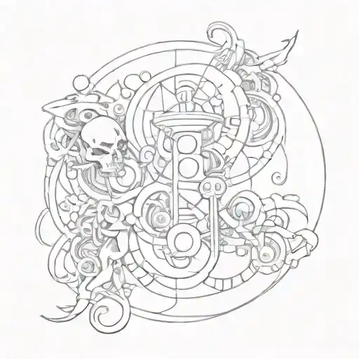 Great! Here's a plan for the design based on your preferences:  1. **Placement**: Since you're unsure about the placemen tattoo design idea
