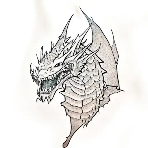 Hobbit, Smaug The Dragon, Misty Mountains Map tattoo design idea