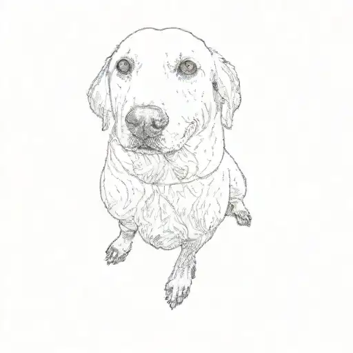 person, an adoptable dog in san diego, california tattoo design idea