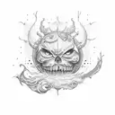 perspective, balance, temptations  tattoo design idea