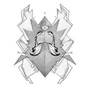 beard tattoo design idea