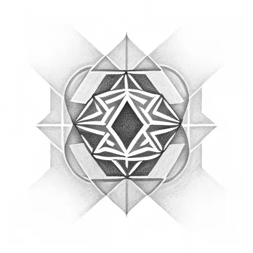 Create a tattoo design of a microphone and a UFC octagon tattoo design idea