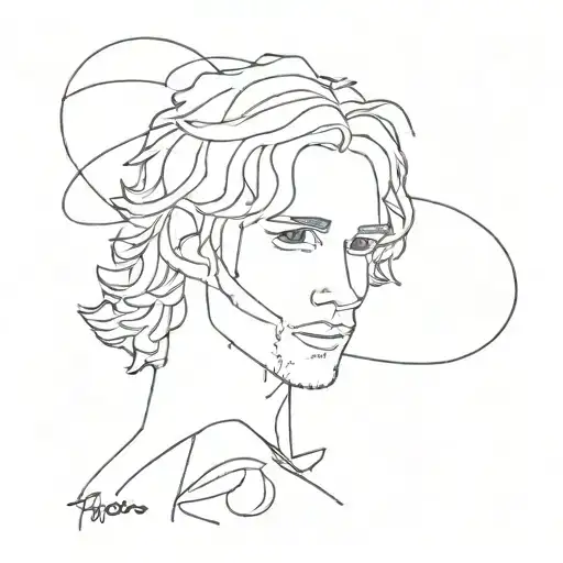 Create a tattoo to honor a great friend, named Vini Kober, who I recently lost. He was the #1 fan of The Doors. tattoo design idea