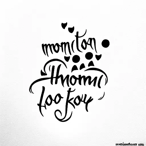 tattoo tribute to mom who loves to cook and play sports tattoo design idea