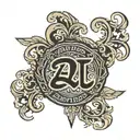 alpha phi alpha fraternity  tattoo design idea