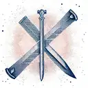 Sword tattoo design idea