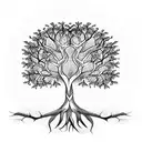 Tree of Life tattoo design idea