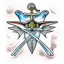 Sword tattoo design idea