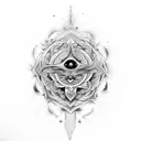 chakras tattoo design idea