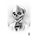 Phantom of the Opera tattoo design idea