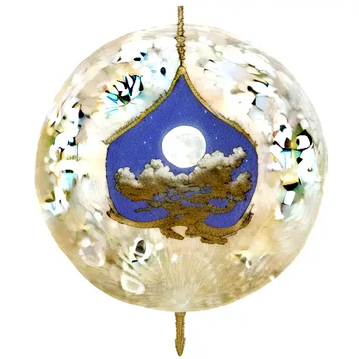 Moon tattoo design idea