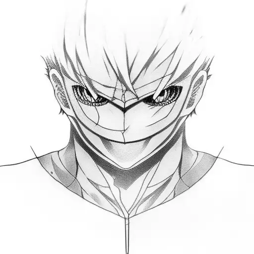 Kaneki Ken tattoo design idea