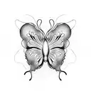 metamorphosis butterfly tattoo design idea
