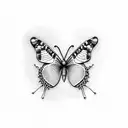 metamorphosis butterfly tattoo design idea