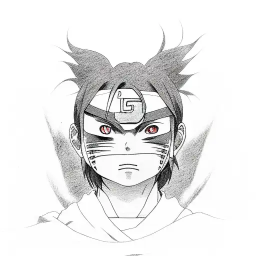 Itachi uchia sharingan tattoo design idea