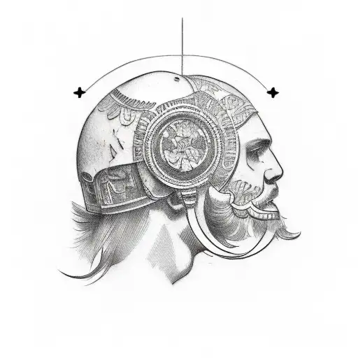 Antique Rome tattoo on forearm tattoo design idea