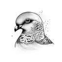 pigeon meme tattoo design idea