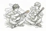 boywithuke tattoo design idea