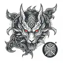 the witcher tattoo design idea