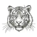 tiger scratch marks tattoo design idea