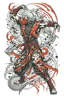 Raiden mortal kombat tattoo design idea
