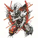 Raiden tattoo design idea