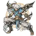 Raiden tattoo design idea