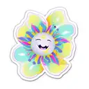 sakura flowers,stickers,sun tattoo design idea