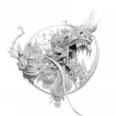 Aiden tattoo design idea