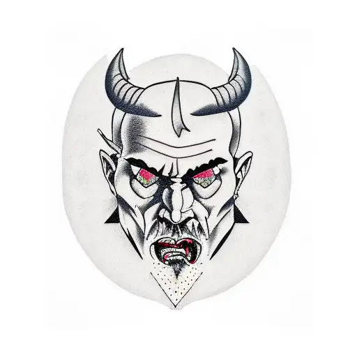 devil in a new dress by Kanye west  tattoo design idea