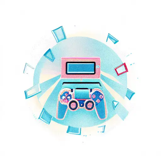 PlayStation tattoo design idea