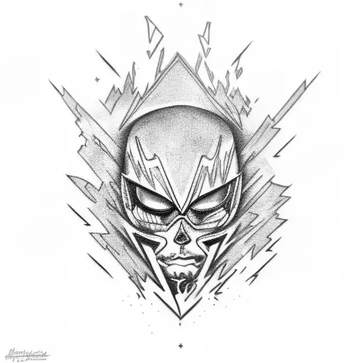 Lightning Bolt tattoo design idea