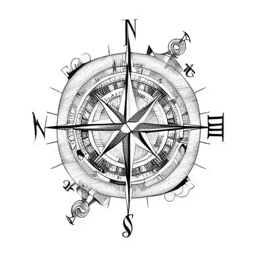 723+ Ocean Compass Tattoo Ideas in 2026 - BlackInk AI