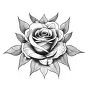 flores tattoo design idea