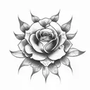 flores tattoo design idea