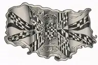 Maryland flag tattoo design idea