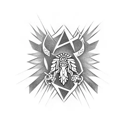 romanian motif armband minimalist tattoo design idea