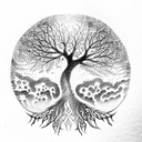 Tree of Life tattoo design idea