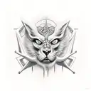 mark of Cain tattoo design idea